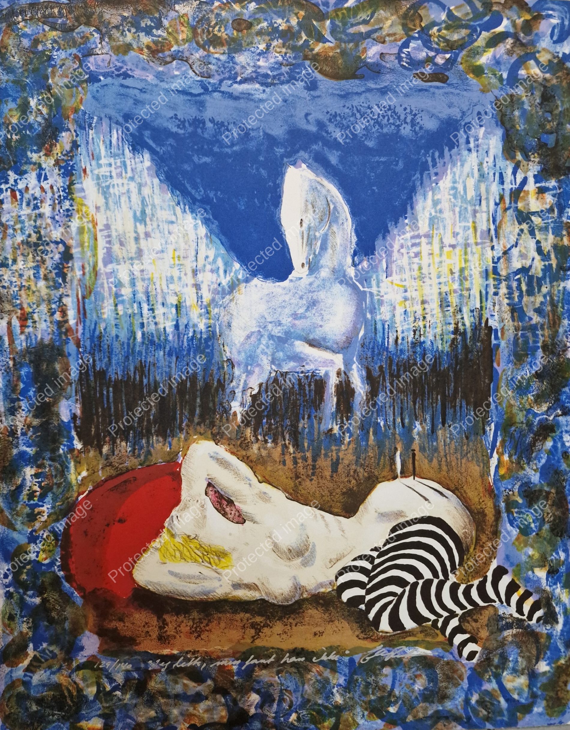 "Solomos Høysang" 109/140 40x48 cm