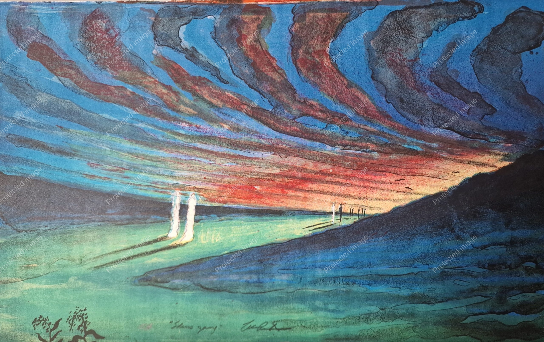 "Solens Gang" EA 30x50